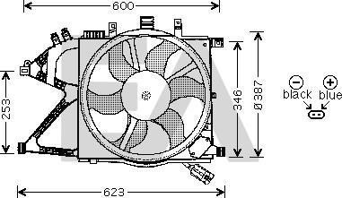 EACLIMA 33V54006 - Fen, radiator furqanavto.az