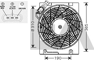 EACLIMA 33V54008 - Fen, radiator furqanavto.az