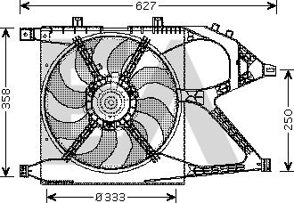 EACLIMA 33V54019 - Fen, radiator furqanavto.az