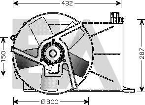 EACLIMA 33V54010 - Fen, radiator furqanavto.az