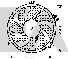 EACLIMA 33V55004 - Fen, radiator furqanavto.az