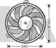 EACLIMA 33V55008 - Fen, radiator furqanavto.az