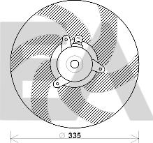 EACLIMA 33V55013 - Fen, radiator furqanavto.az