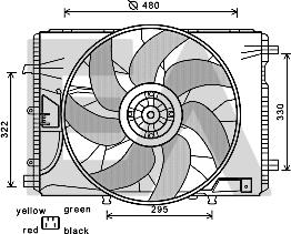 EACLIMA 33V50017 - Fen, radiator furqanavto.az