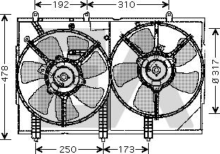 EACLIMA 33V51022 - Fen, radiator furqanavto.az