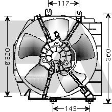 EACLIMA 33V52013 - Fen, radiator furqanavto.az