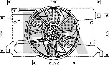 EACLIMA 33V52036 - Fen, radiator furqanavto.az