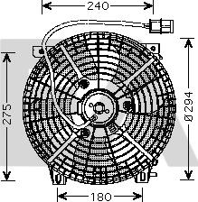 EACLIMA 33V69005 - Fen, radiator furqanavto.az