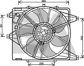 EACLIMA 33V60019 - Fen, radiator furqanavto.az