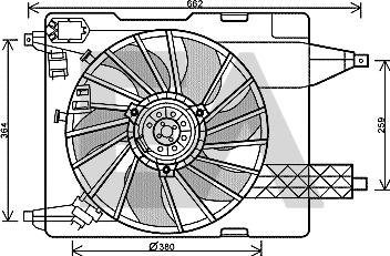 EACLIMA 33V60017 - Fen, radiator furqanavto.az