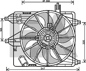 EACLIMA 33V60022 - Fen, radiator furqanavto.az