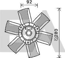 EACLIMA 33V61001 - Fen, radiator furqanavto.az