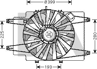 EACLIMA 33V03003 - Fen, radiator furqanavto.az