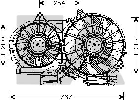 EACLIMA 33V02004 - Fen, radiator furqanavto.az