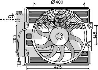 EACLIMA 33V07009 - Fen, radiator furqanavto.az