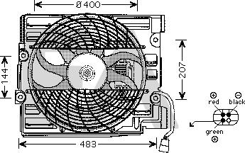 EACLIMA 33V07007 - Fen, radiator furqanavto.az