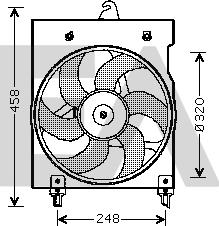 EACLIMA 33V10009 - Fen, radiator furqanavto.az