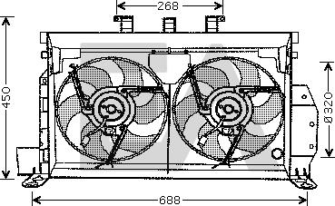 EACLIMA 33V10006 - Fen, radiator furqanavto.az