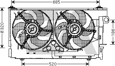 EACLIMA 33V10001 - Fen, radiator furqanavto.az