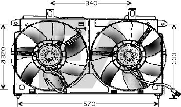 EACLIMA 33V10008 - Fen, radiator furqanavto.az