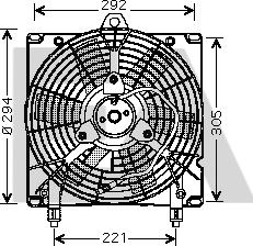 EACLIMA 33V10002 - Fen, radiator furqanavto.az