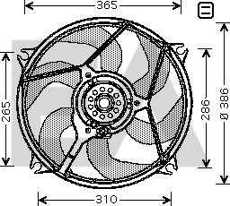 EACLIMA 33V10014 - Fen, radiator furqanavto.az