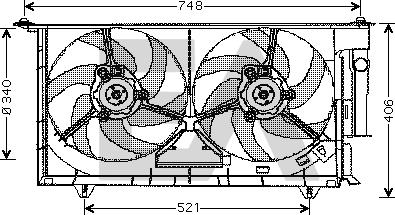 EACLIMA 33V10010 - Fen, radiator furqanavto.az