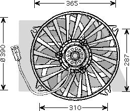 EACLIMA 33V55009 - Fen, radiator furqanavto.az