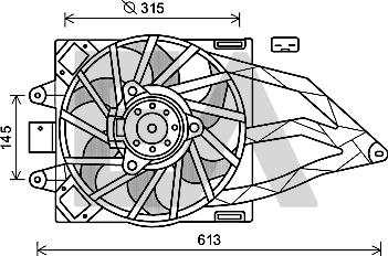 EACLIMA 33V25060 - Fen, radiator furqanavto.az