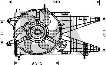 EACLIMA 33V25013 - Fen, radiator furqanavto.az