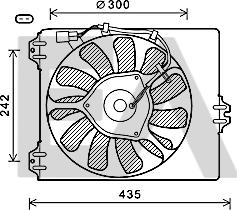 EACLIMA 33V25084 - Fen, radiator furqanavto.az