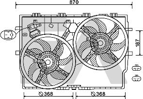 EACLIMA 33V25081 - Fen, radiator furqanavto.az