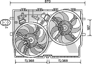 EACLIMA 33V25082 - Fen, radiator furqanavto.az