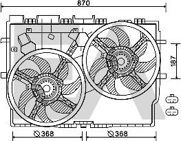 EACLIMA 33V25077 - Fen, radiator furqanavto.az