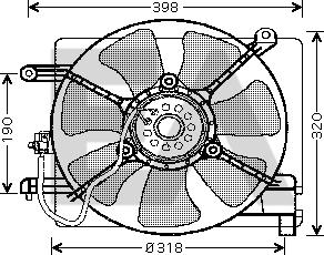 EACLIMA 33V20002 - Fen, radiator furqanavto.az