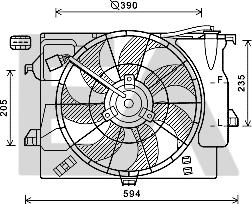 EACLIMA 33V28041 - Fen, radiator furqanavto.az