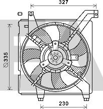 EACLIMA 33V28064 - Fen, radiator furqanavto.az