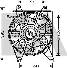 EACLIMA 33V28002 - Fen, radiator furqanavto.az