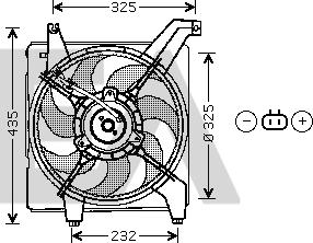 EACLIMA 33V28007 - Fen, radiator furqanavto.az