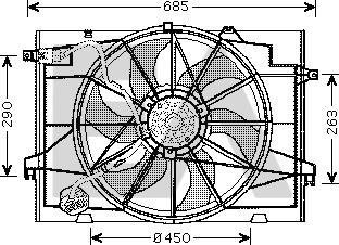 EACLIMA 33V28020 - Fen, radiator furqanavto.az