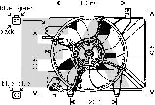 EACLIMA 33V28011 - Fen, radiator furqanavto.az