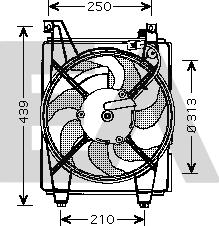 EACLIMA 33V28018 - Fen, radiator furqanavto.az