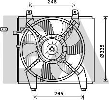 EACLIMA 33V28047 - Fen, radiator furqanavto.az