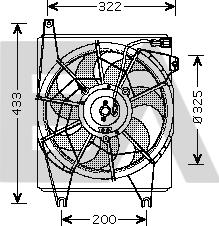 EACLIMA 33V28017 - Fen, radiator furqanavto.az