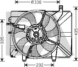 EACLIMA 33V28026 - Fen, radiator furqanavto.az