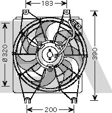 EACLIMA 33V28022 - Fen, radiator furqanavto.az