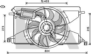 EACLIMA 33V22054 - Fen, radiator furqanavto.az