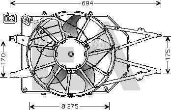 EACLIMA 33V22007 - Fen, radiator furqanavto.az