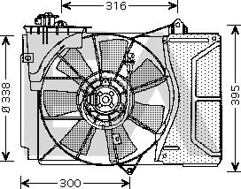 EACLIMA 33V71001 - Fen, radiator furqanavto.az