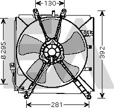 EACLIMA 33V71008 - Fen, radiator furqanavto.az